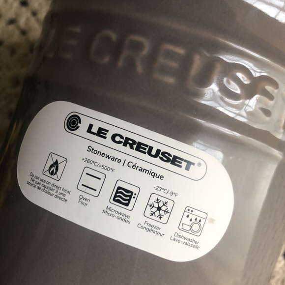 Le Creuset Stoneware Gray Utensil Crock - Picture 3 of 8